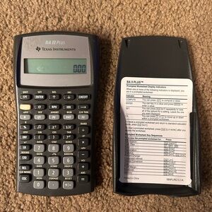 BA ii Plus Texas Instruments Calculator